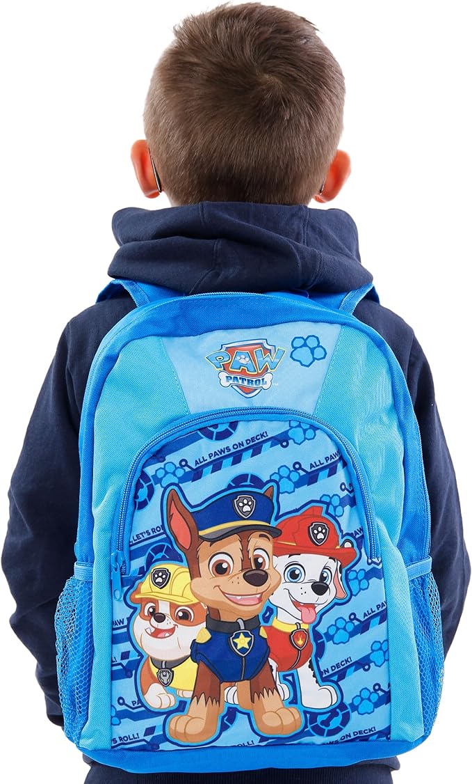 Paw Patrol Backpack | Chase Rubble Marshall Boys Backpacks | School Bag for Kids