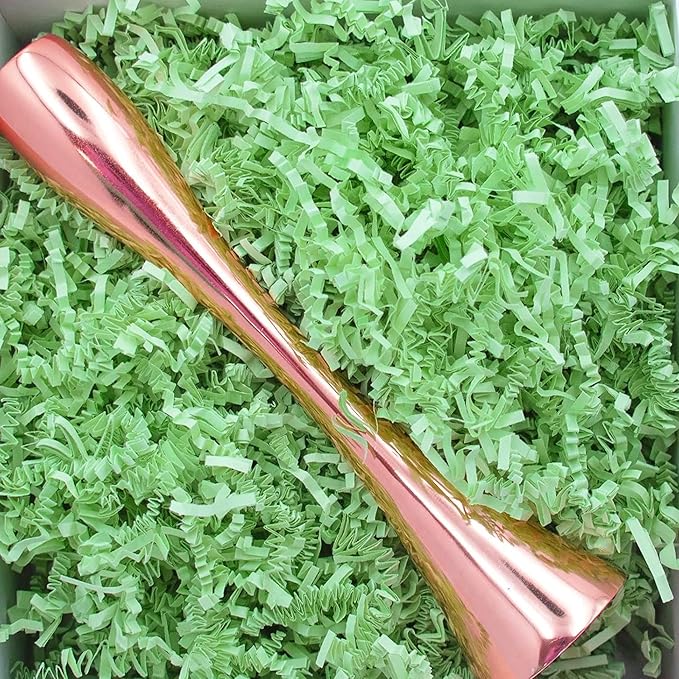 Uptotop 5oz Crinkle Cut Paper Shred Filler for Gift Wrapping, Gift Basket Filling, Perfect for Birthday, Christmas, Thanksgiving, Halloween, Easter, Valentine's Day, Mother's Day, Father's Day, Wedding & Holiday Decor (Green)